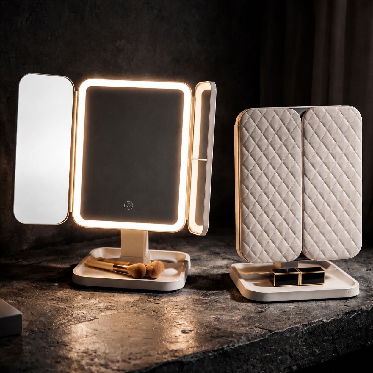 EaseGlow™ GlowLux LED Makeup Mirror