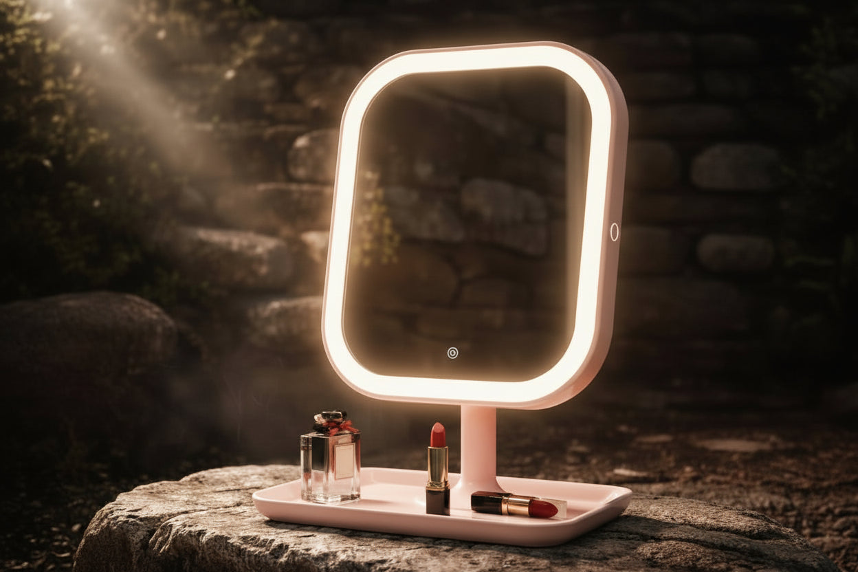 GlowLux™ Travel Mirror