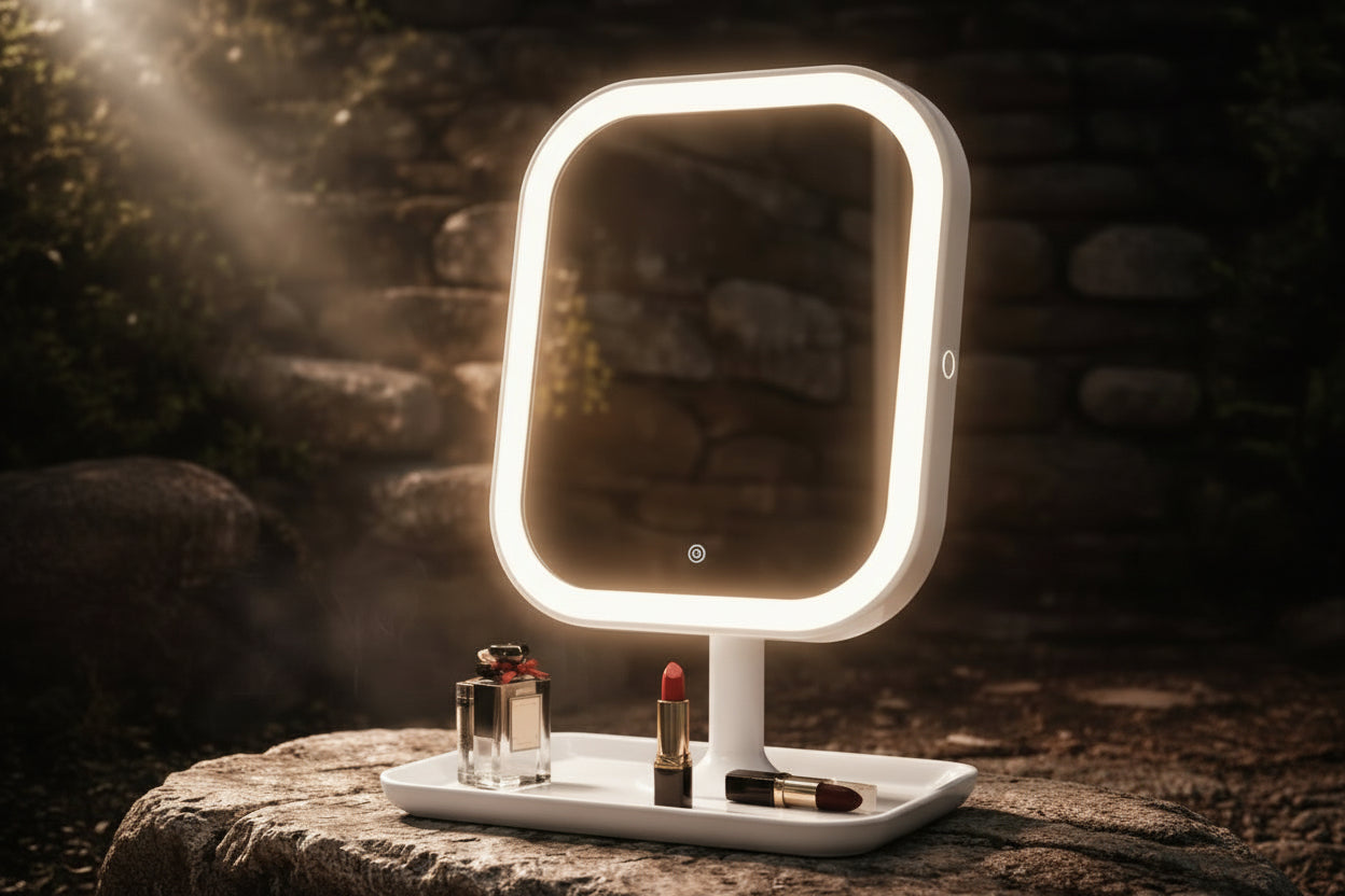 GlowLux™ Travel Mirror